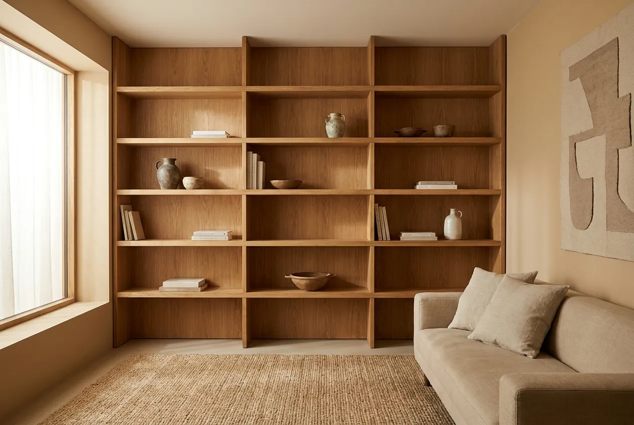 Libreros y estanterías
